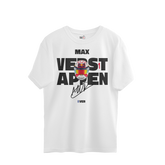 Max Verstappen Helmet Graphic Oversized Tee